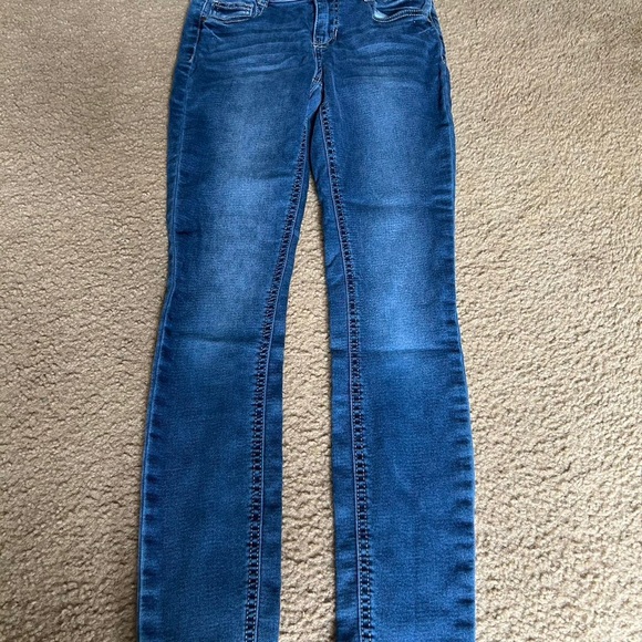 Ensemble Jeggings Et Haut Justice Girls - Paillettes Flip Sequin étoiles - Taille 8 - Occasion Très Bon état